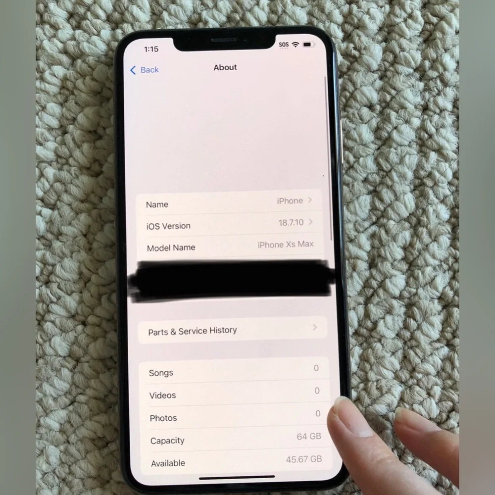 Apple IPhone XS Max 64GB Unlocked Gold